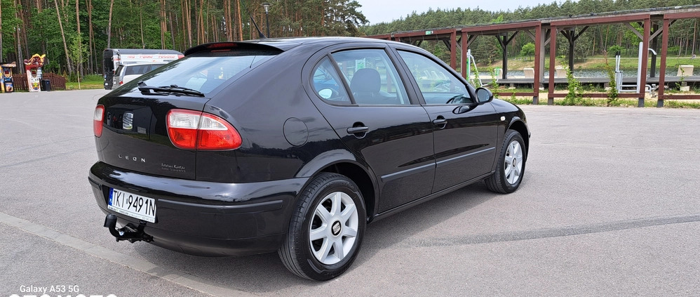 Seat Leon cena 13300 przebieg: 235000, rok produkcji 2006 z Chmielnik małe 497